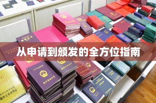 廉江从申请到颁发的全方位指南