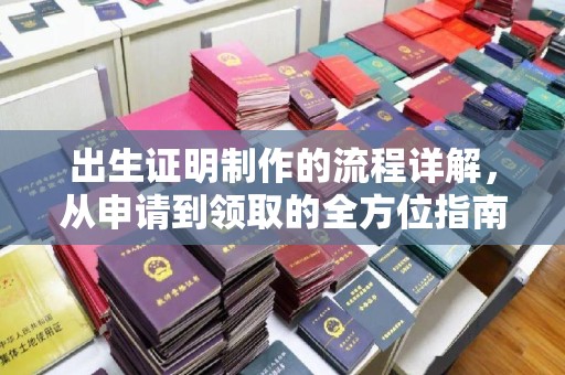 廉江出生证明制作的流程详解，从申请到领取的全方位指南