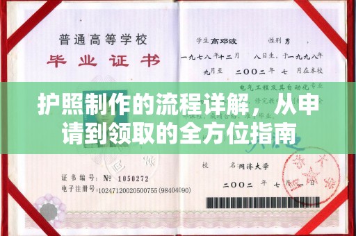 廉江护照制作的流程详解，从申请到领取的全方位指南