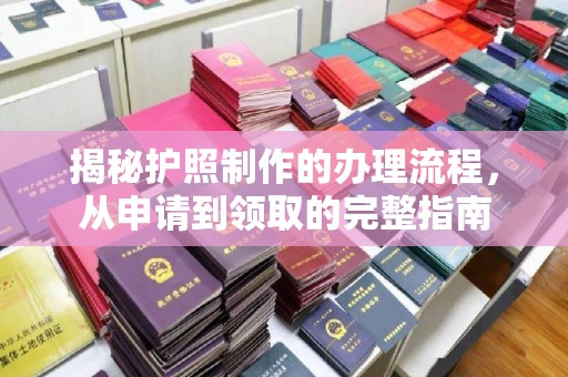 廉江揭秘护照制作的办理流程，从申请到领取的完整指南