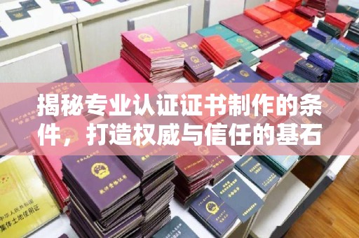 廉江揭秘专业认证证书制作的条件，打造权威与信任的基石