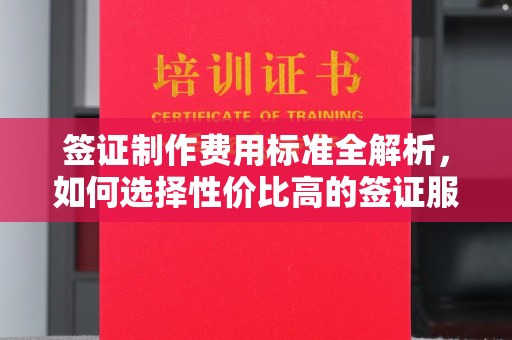廉江签证制作费用标准全解析，如何选择性价比高的签证服务？