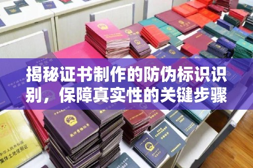 廉江揭秘证书制作的防伪标识识别，保障真实性的关键步骤