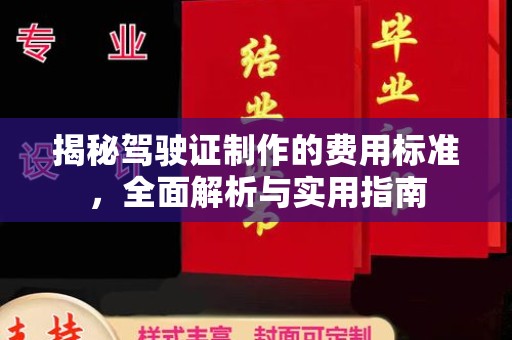 廉江揭秘驾驶证制作的费用标准，全面解析与实用指南